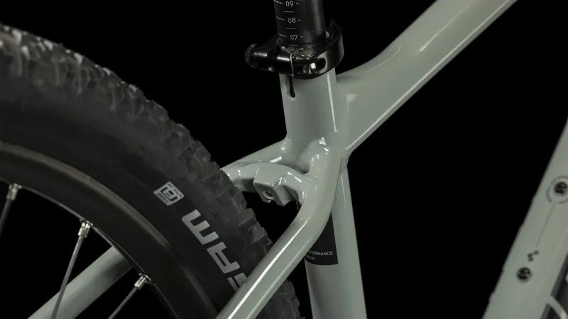 Cube Attention Mountain Bike in Grey/Black-4
